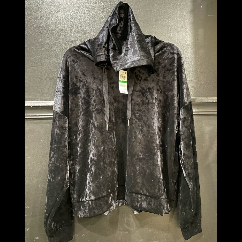 Alfani intimates Women’s hoodie black sleepwear size L